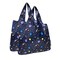 Wrapables Medium Foldable Tote Nylon Reusable Grocery Bag (Set of 2), Outer Space